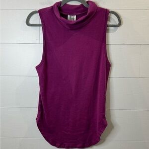 Sleeveless Purple Women's Top